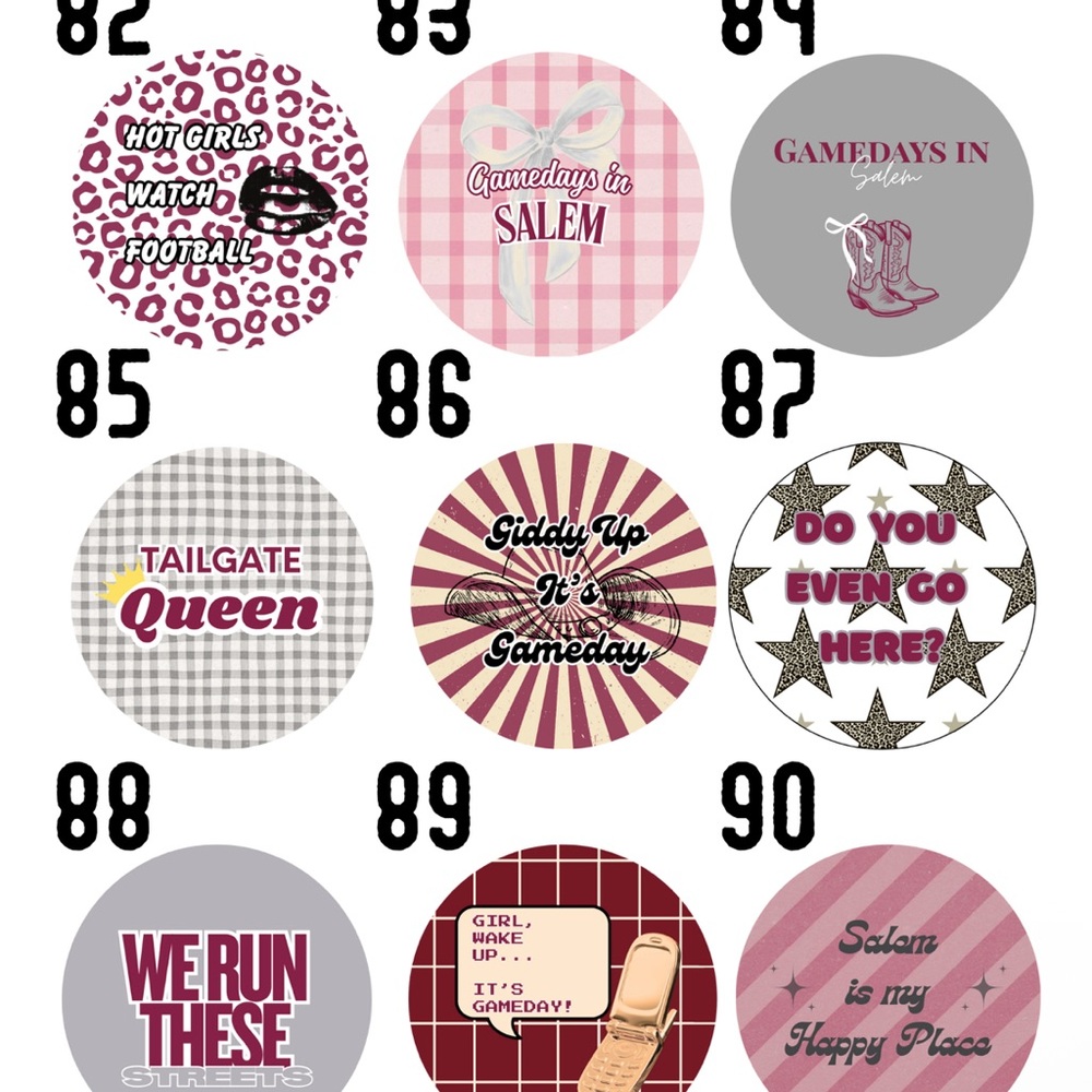 Assorted Gameday Button - Picture 11 of 14